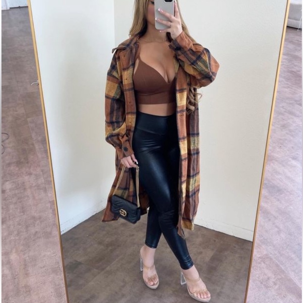 Jacket oversized flannel